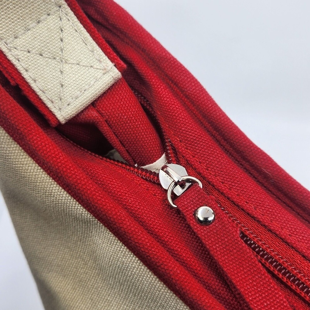 Vintage 2005 Hello Kitty Royal Crown Messenger Bag Sanrio Y2K Canvas Crossbody - Picture 10 of 16